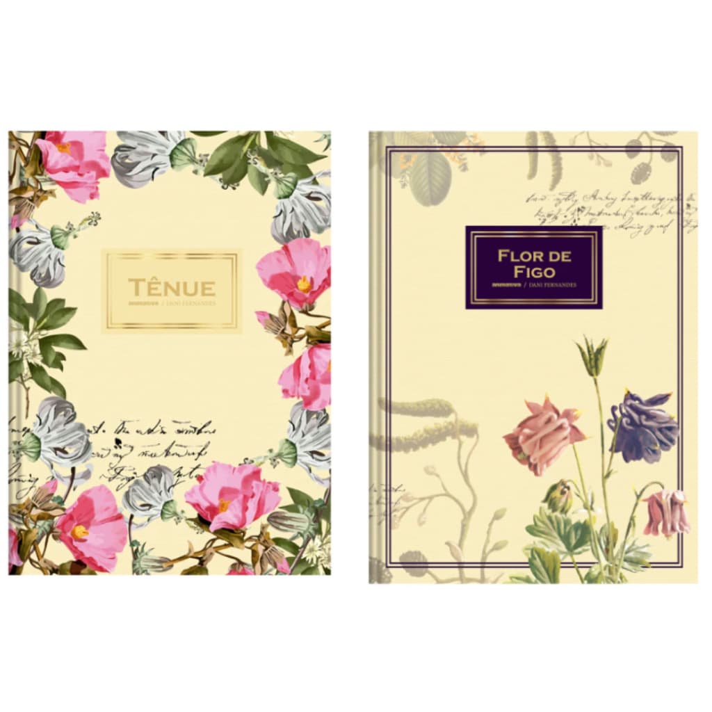 Caderno Brochura Colegial Perfumado Dani Fernandes 160 Folhas