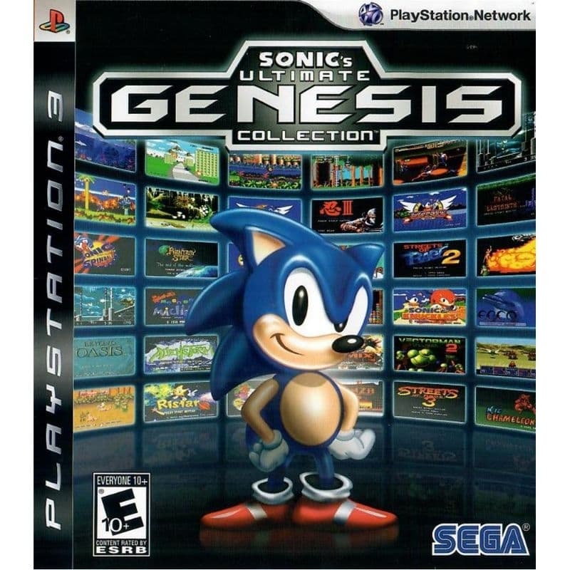 sonic ultimate genesis collection (PS3) para DESBLOQUEIO (HEN) mídia física