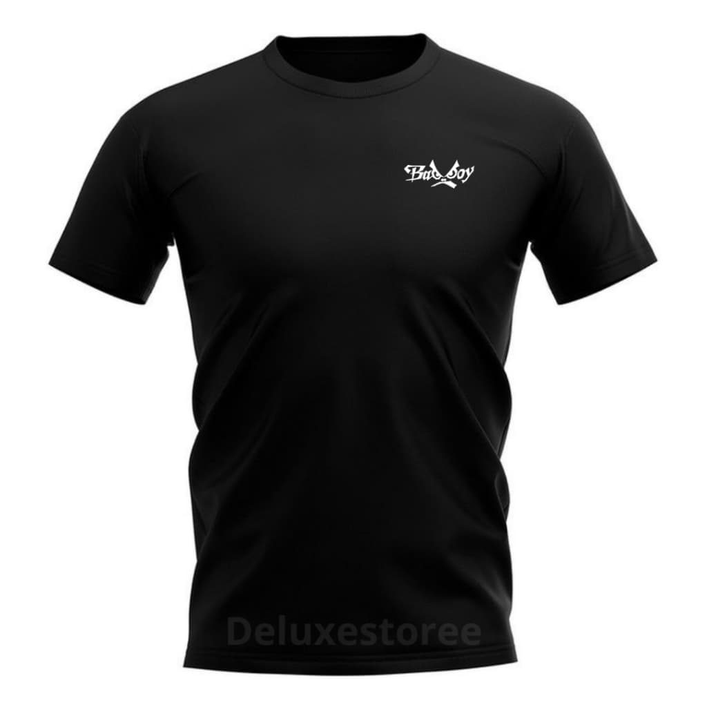 Camiseta Masculina  Dry Fit Bad Boy Básica Para Academia Caminhada Corrida Dia a Dia Respirável