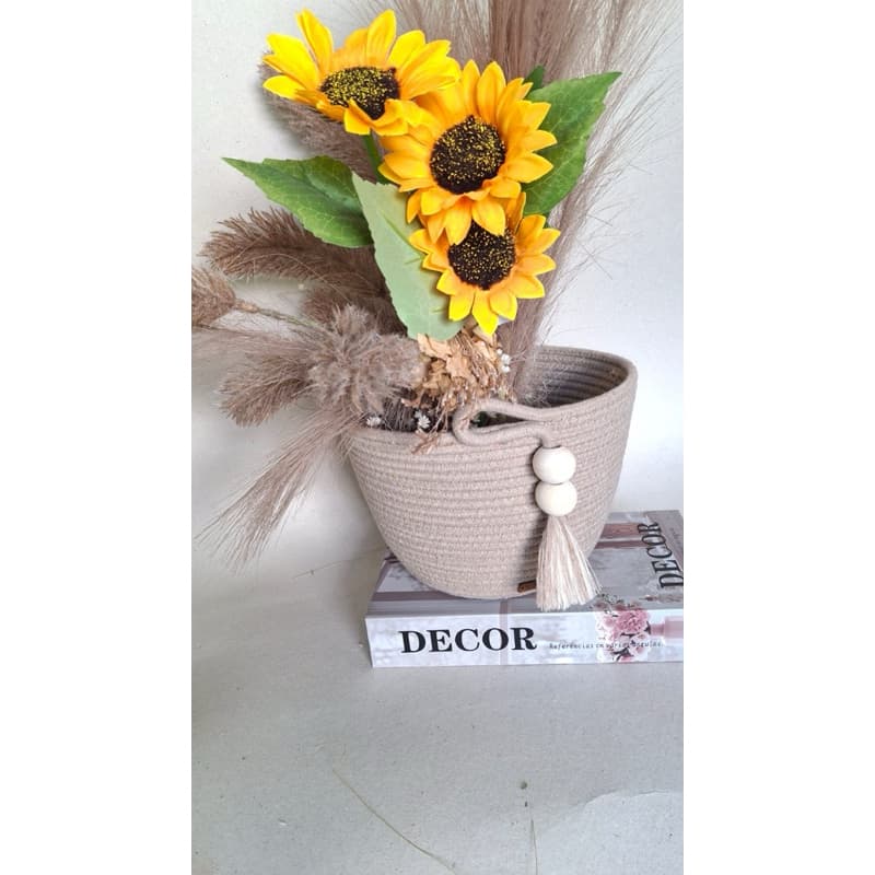 Cesto para plata/cesto multi uso/decoracao de ambiente