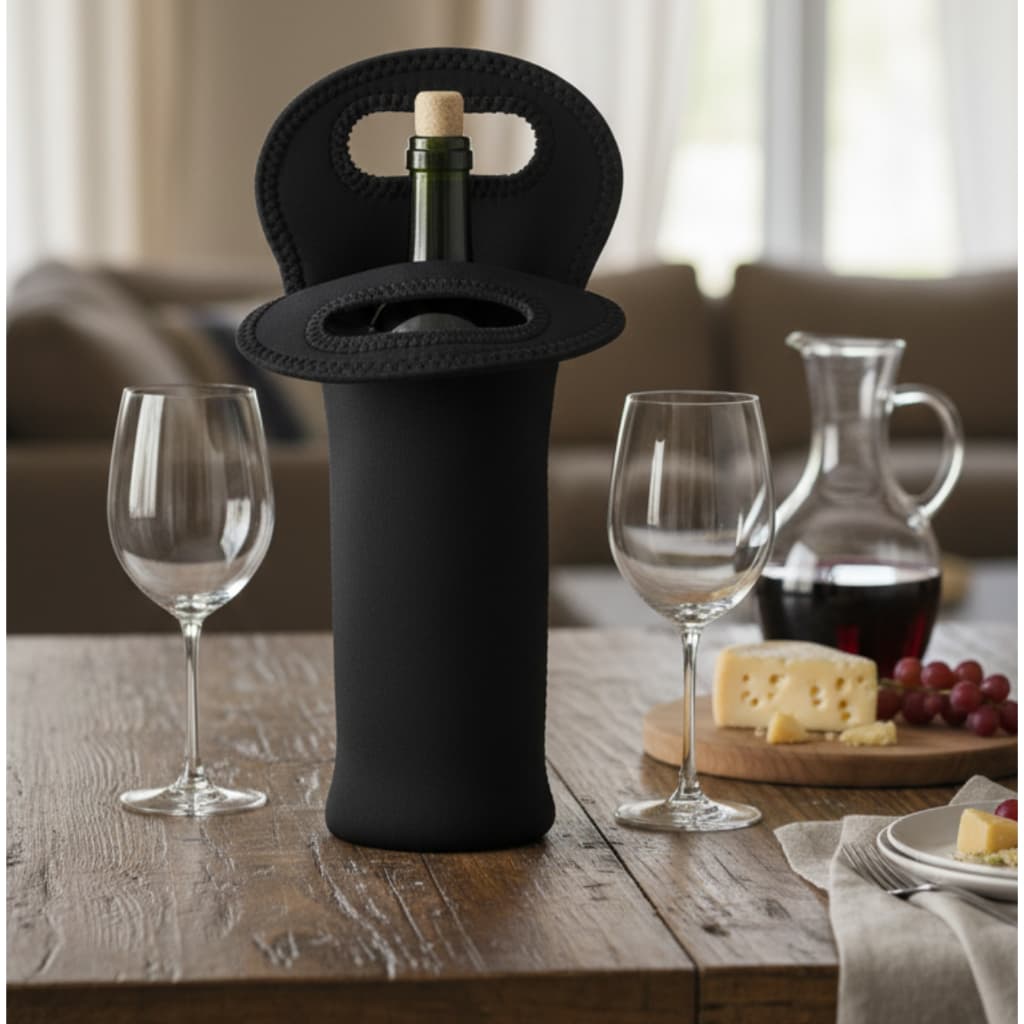 Wine Bag Térmica Transporte Garrafas Com Segurança Na Viagem