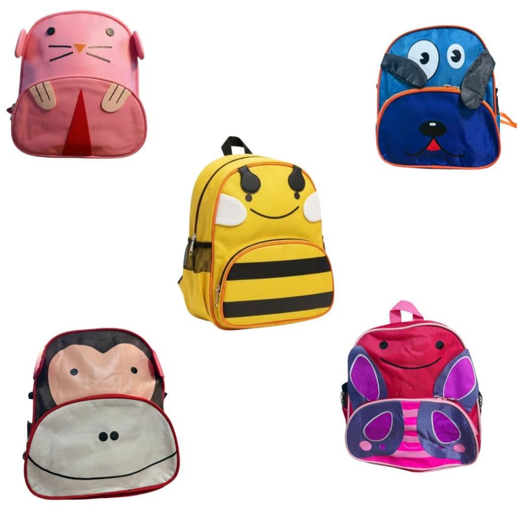 Mochila Infantil Escolar Bichinhos Lindas - Volta Às Aulas - Modelos unicos