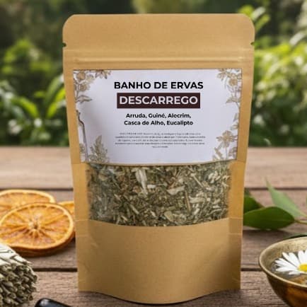 Banho Ervas Energético Limpeza Espiritual Descarrego Proteção Natural Esotérico Místico