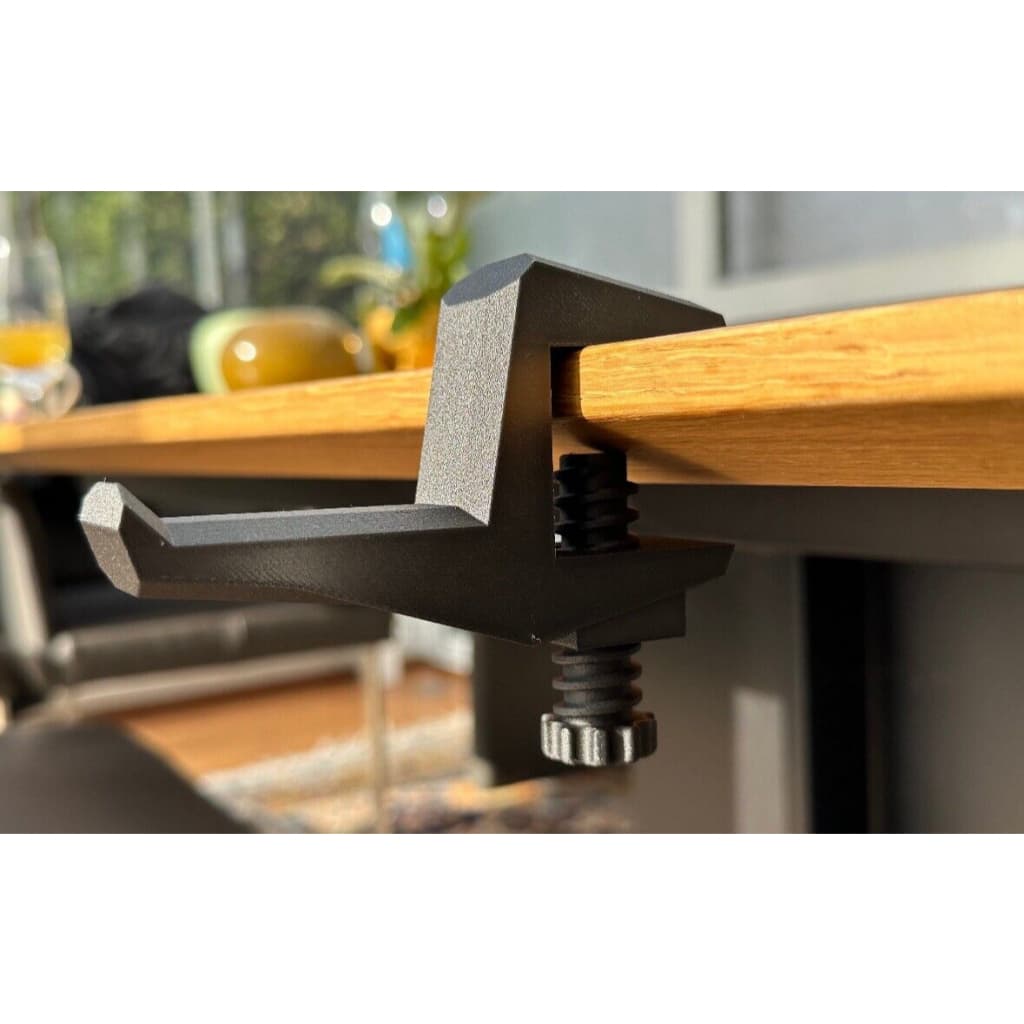 Suporte para Fone de Ouvido com Base Rosqueável para Mesa