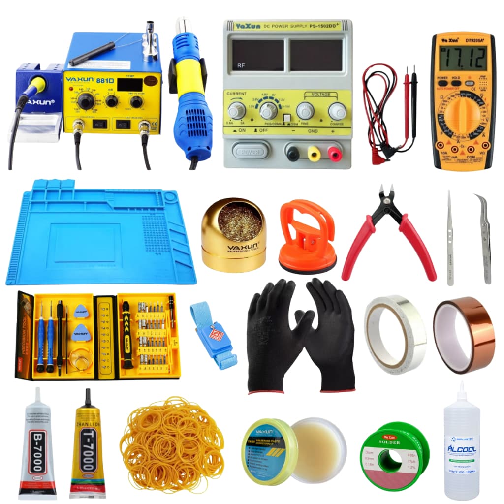Kit Assistência Técnica Completa P/ Celular #11