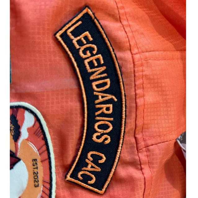 KIT PATCH LEGENDÁRIOS 3 PEÇAS (BORDADO)