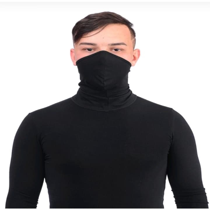 Kit 2 Balaclava Ninja Kakashi Proteção Térmica Rosto e Pescoço para Moto e Bike