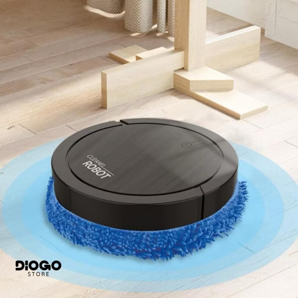 Cleanel Robot NO. 8788 Varredora Inteligente 3.7V 1500mAh - 668g Função Mop Silencioso