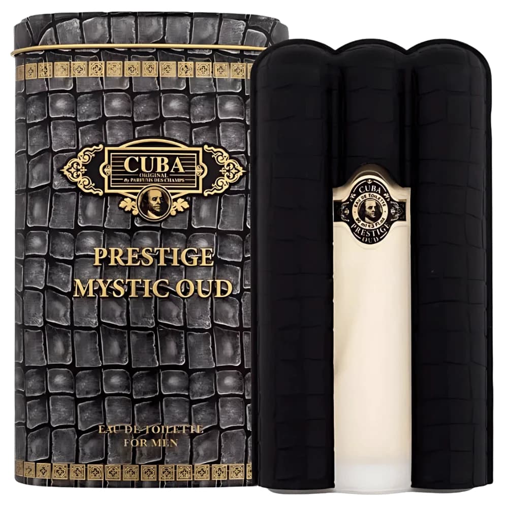 Perfume Cuba Prestige Mystic Oud 90ml EDT Importados Masculino Envio Imediato