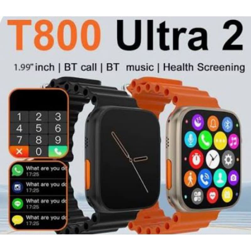 relógio inteligente smartwatch T800 utra alta qualidade várias opções