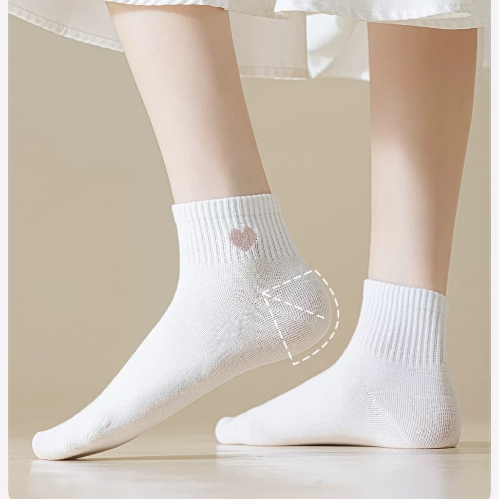Meias Femininas conjunto 3 PARES , Meia Cano Curto  Alto Longo Tamanhos 35-42 Cor Aléatorio