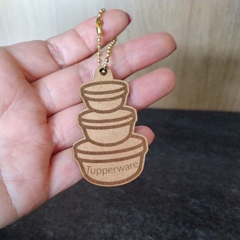 Chaveiro Tupperware