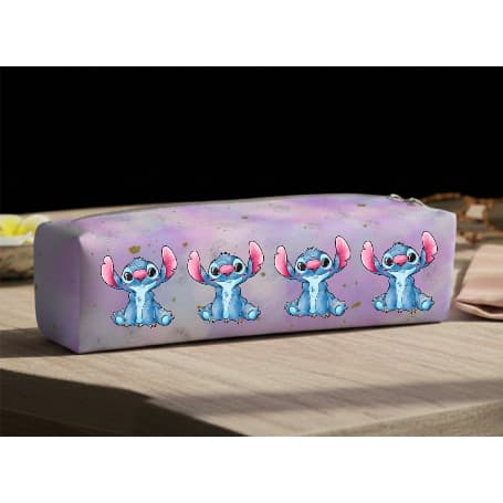 ESTOJO STITCH 20X6CM ESCOLAR