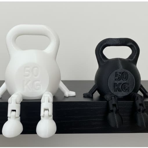 Peso Kettlebel Decorativo Articulado Academia Fitness