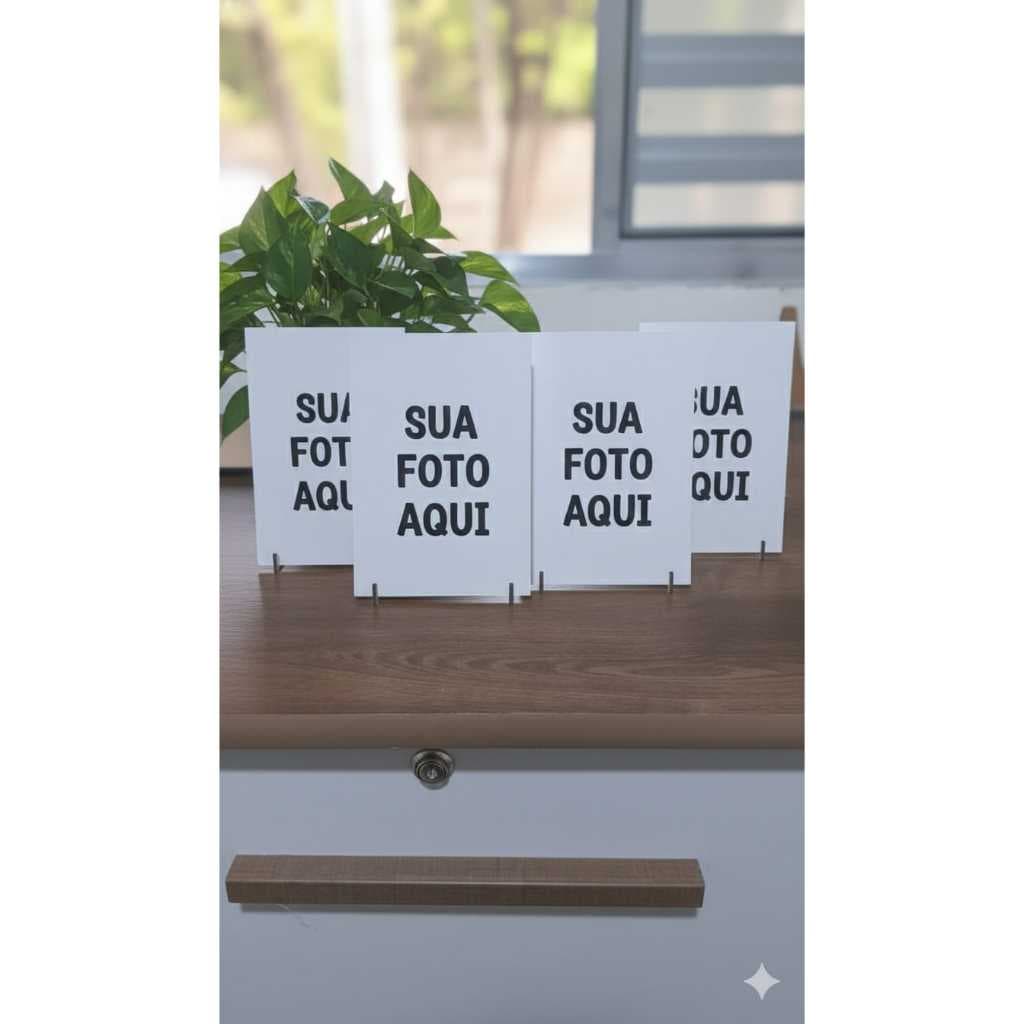 QUADROS COM SUA FOTO PERSONALIZADOS KIT COM4 UNIDADES