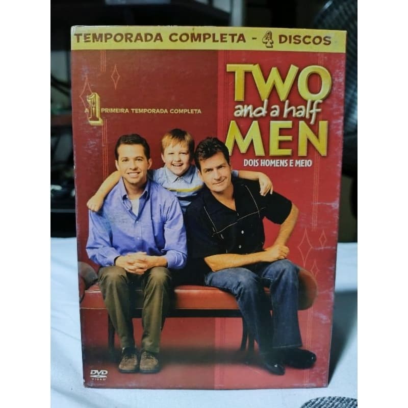 DVD / Box Two and a half Man - 1ª Temporada Completa - 4 Discos