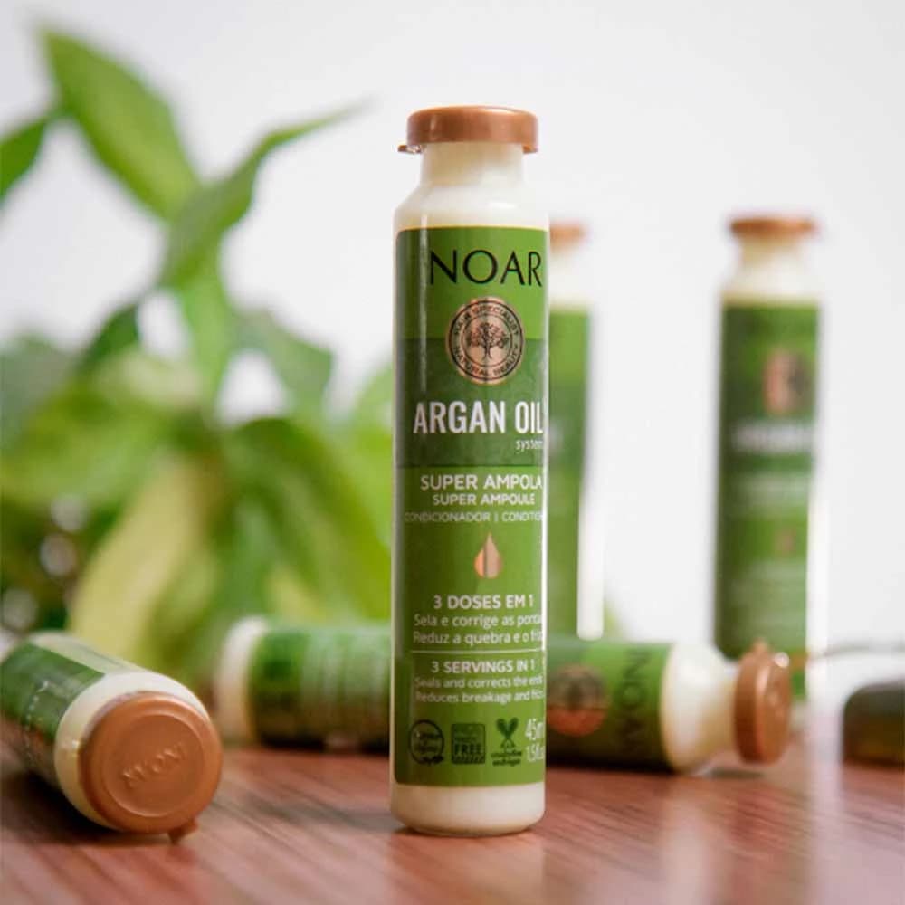 Super Ampola Capilar 45ml Óleo de Argan 3 Doses em 1 - Inoar