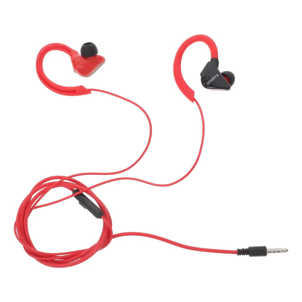 1 Par Fones De Ouvido Estéreo Com Fio Intra-auricular