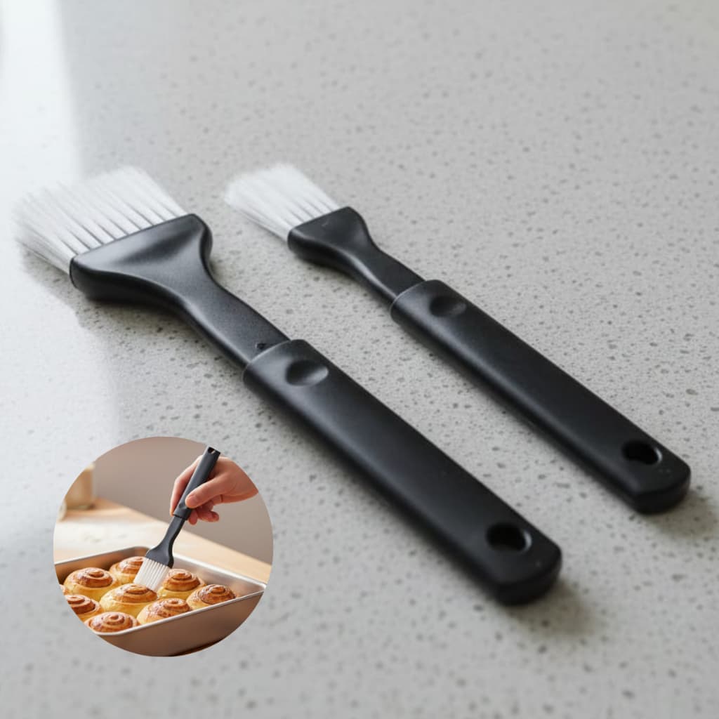 Pincel Kit com 2 Peças Para Cozinha Multifuncional