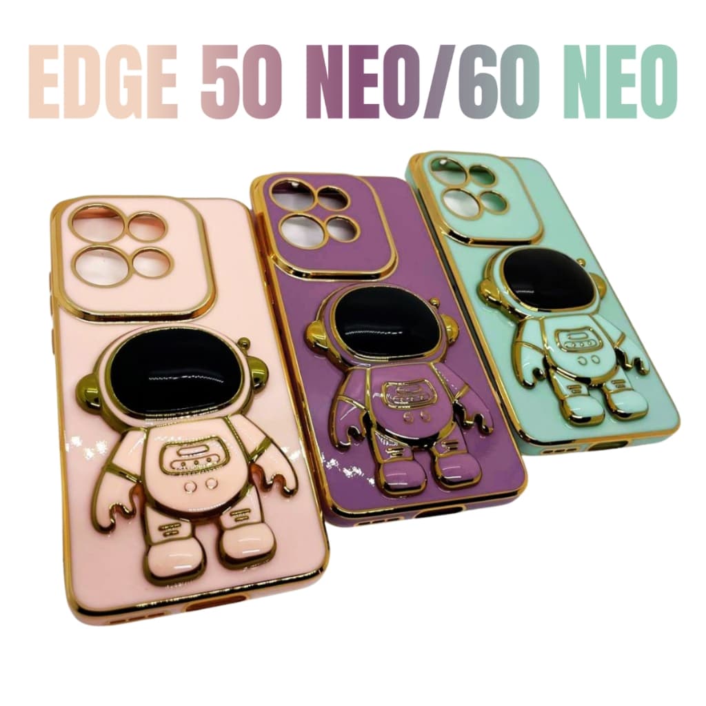 Capa Capinha de celular compatível com Moto Edge 50 Neo e Edge 60 Neo Astronauta