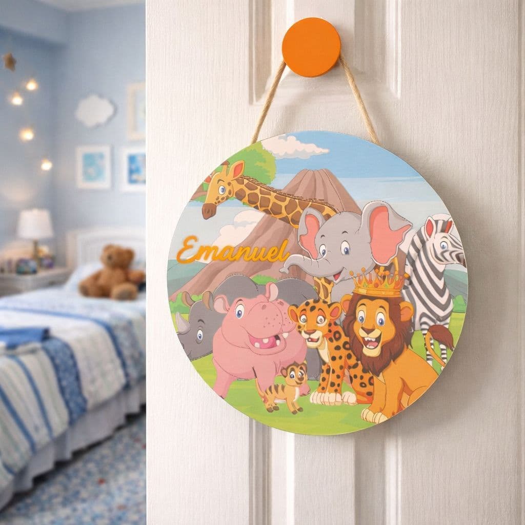 Bebê Enfeite Porta Maternidade Personalizado Infantil Decorativo