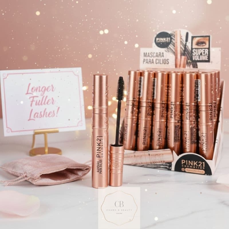 Máscara para Cílios Pink 21 À Prova D'Água