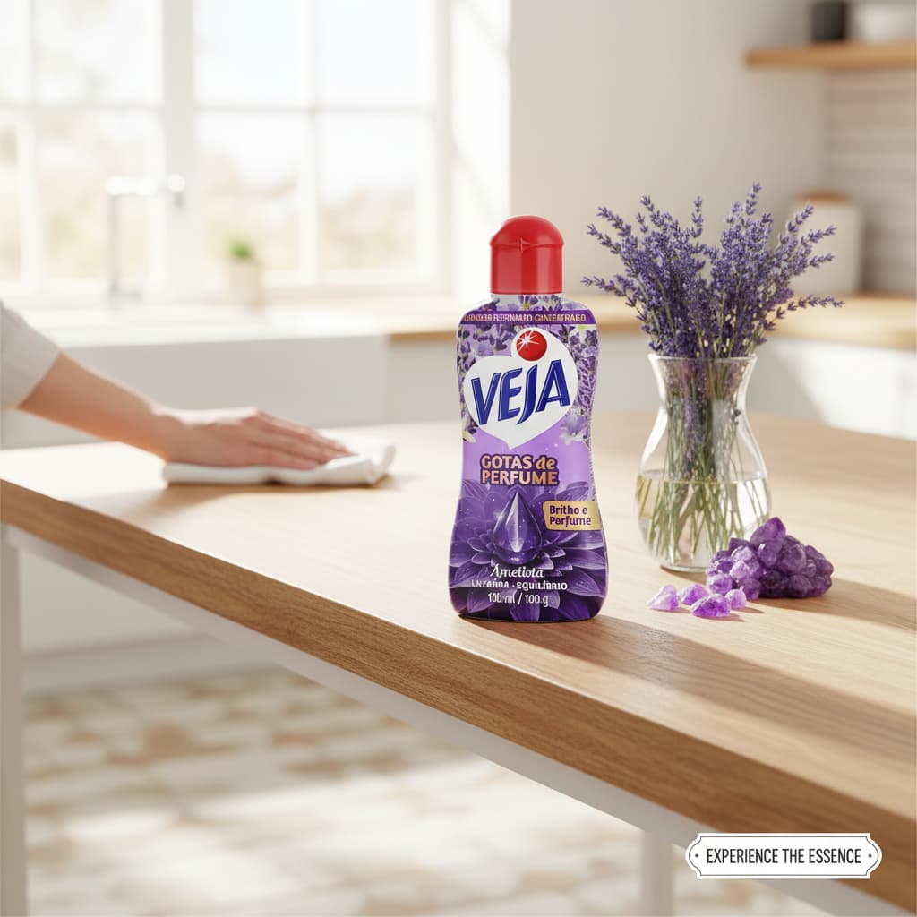 Veja Concentrado Gotas De Perfume Lavanda Ametista 100ml Ametista Lavanda