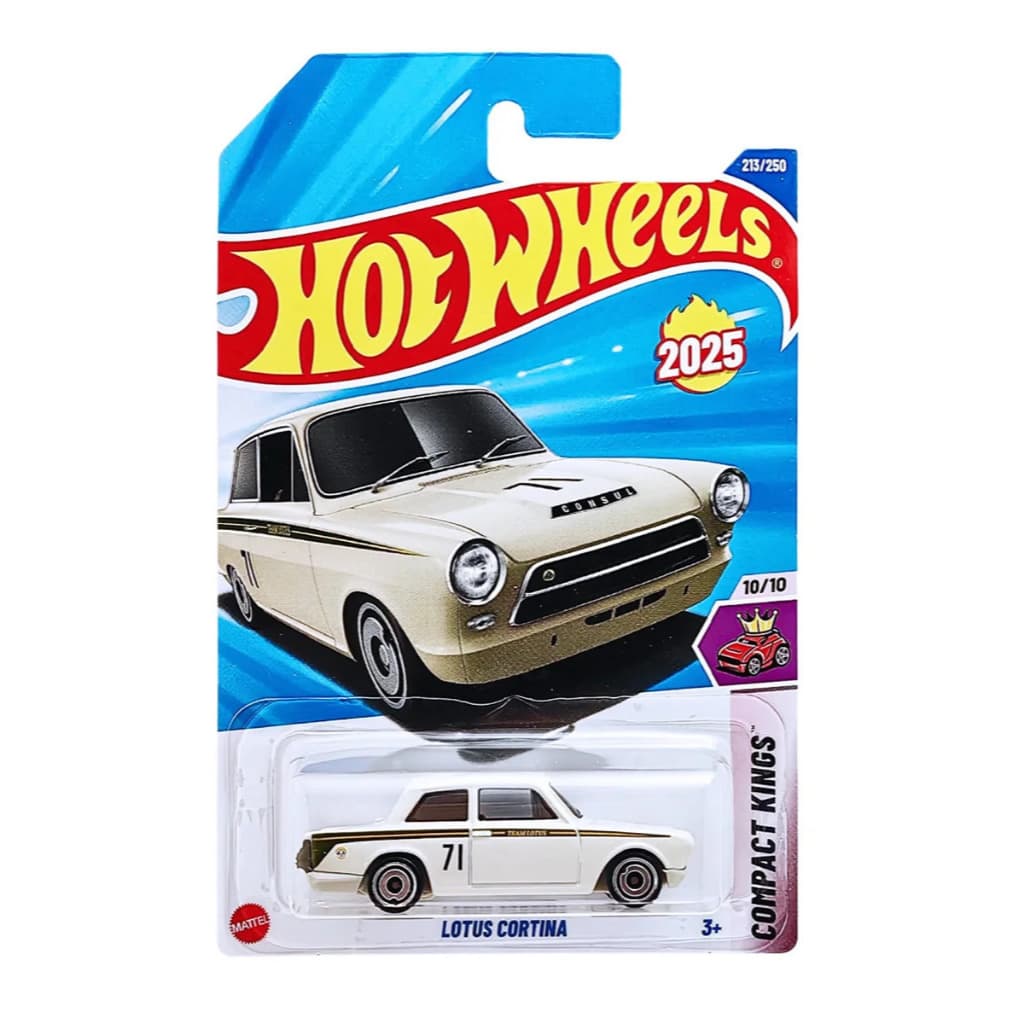 Miniatura LOTUS CORTINA - Escala 1:64 - Hot Wheels - MATTEL