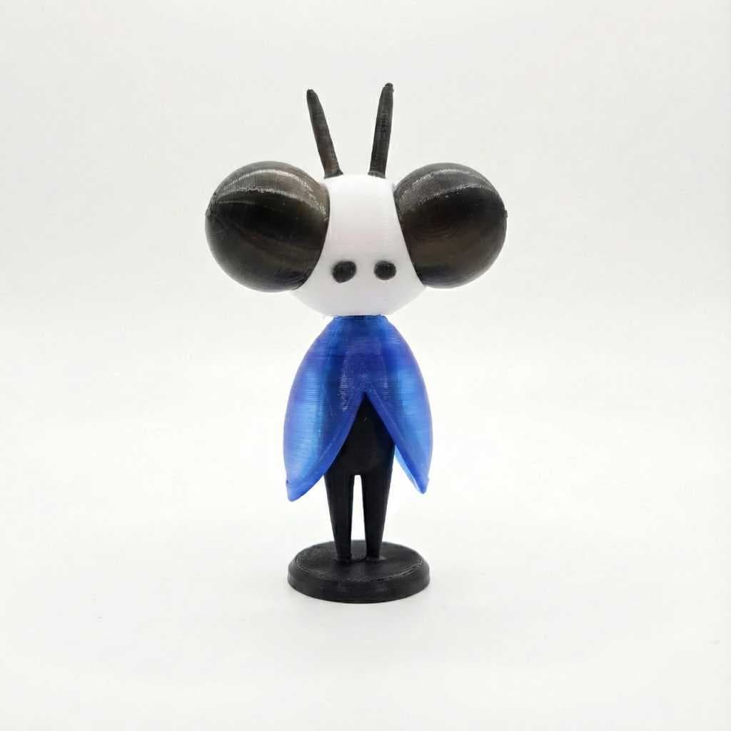 Action Figure Sly Hollow Knight - O Grande Mestre da Ferroada 11cm | Estátua 3D/ Mini Sly Comerciante - Hollow Knight