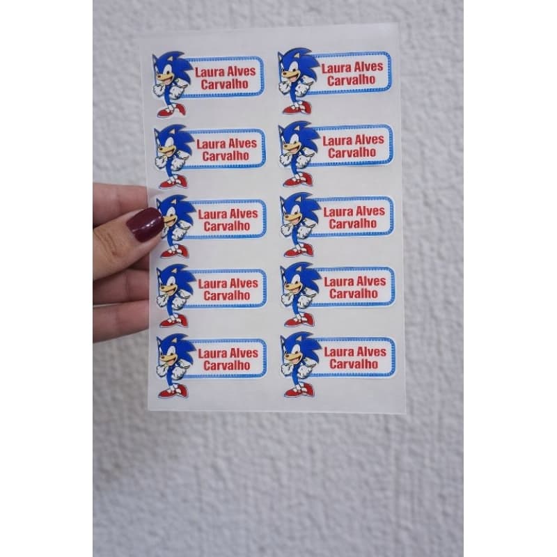Etiquetas personalizadas Termocolantes - Etiquetas para roupas e tecidos
