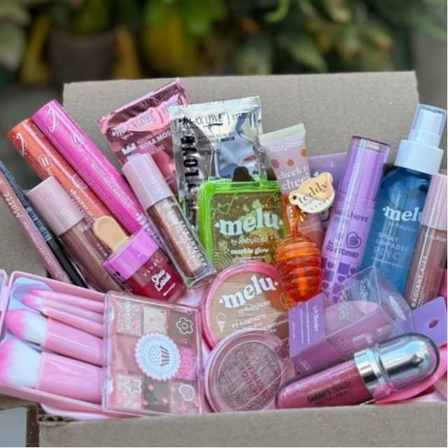 Kit de Maquiagens 12 Produtos Ruby Rose Melu Vivai Spcolors Melhores Marca