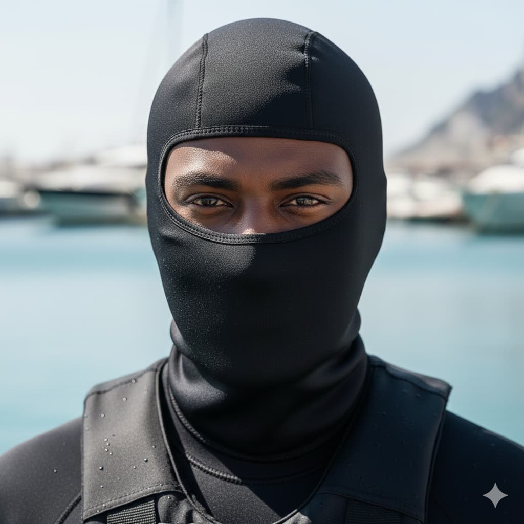 Balaclava Touca Ninja JETSKI Proteção Solar UV50+  térmica