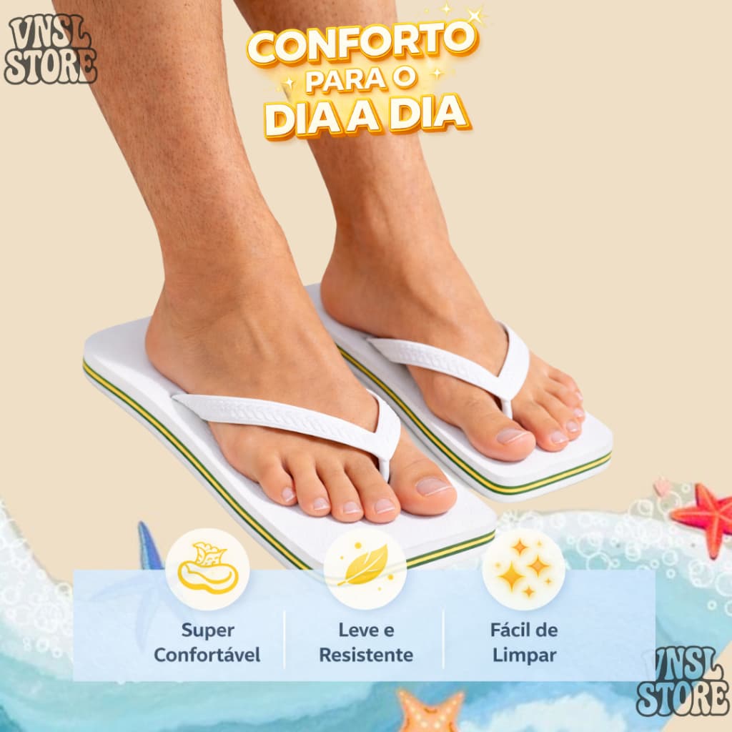 Chinelo Quadrado Masculino e Feminino Com Filete Estilo Japones Varias Cores Disponiveis !