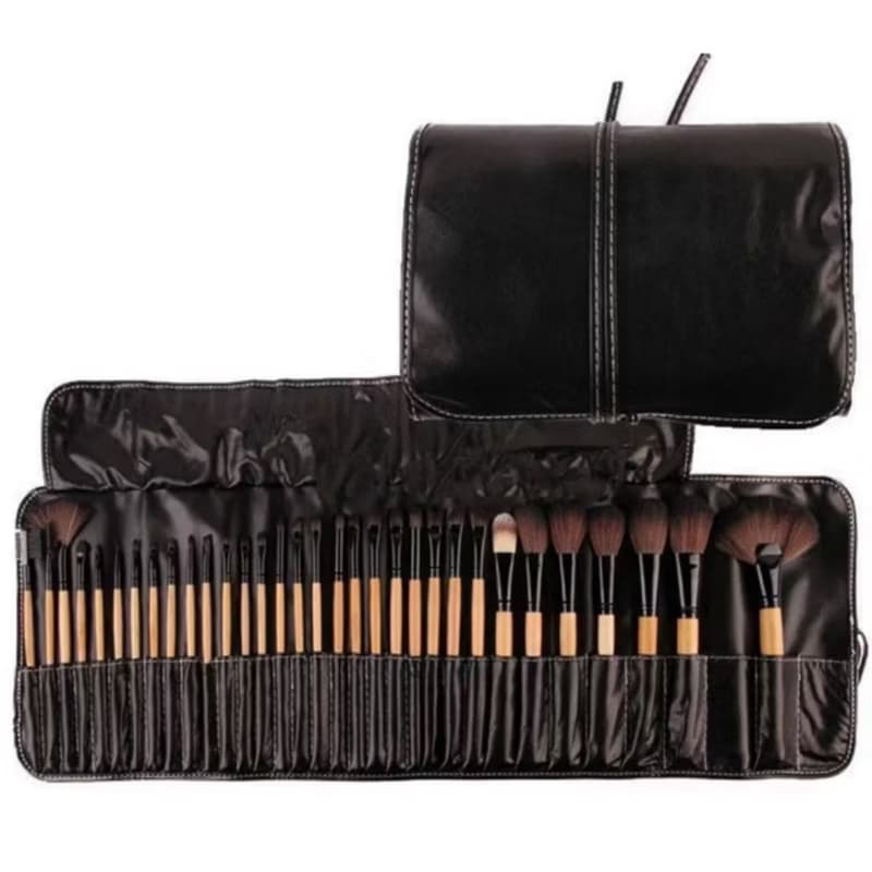 Kit 32 Peças Conjunto De Pincéis De Maquiagem