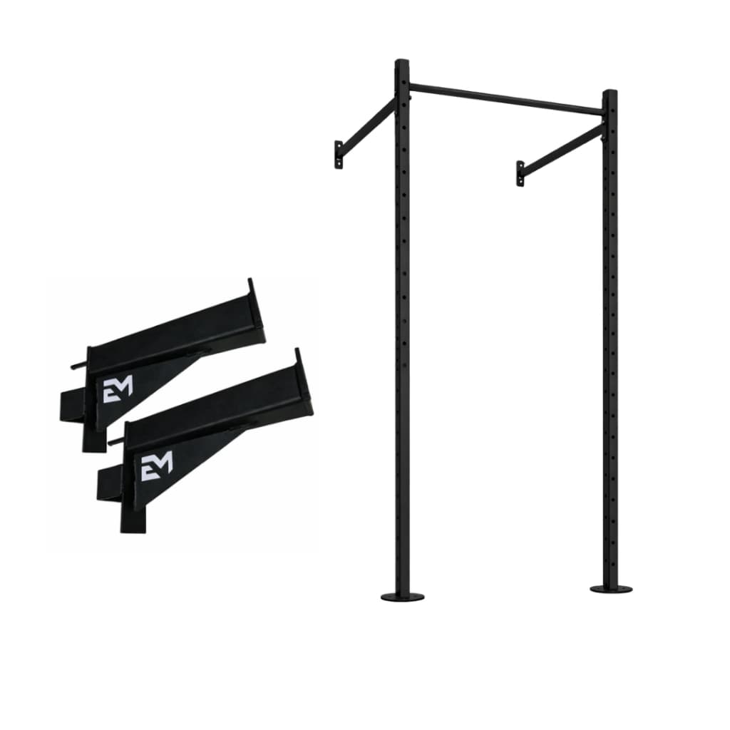 Power Rack Funcional de Parede Multifuncionalidades com Suporte de Segurança Agachamento Supino Academia Crossfit
