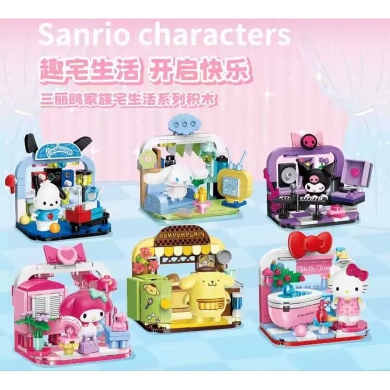 Bolcos Sanrio Coleção Have Fun at Home Hello Kitty vendidos separadamente