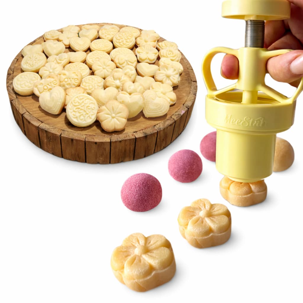 Kit Ejetor de Brigadeiro Max Flores 4 Moldes – Modelador 3D para Brigadeiros e Doces (até 25 g) – Blue Star Gourmet