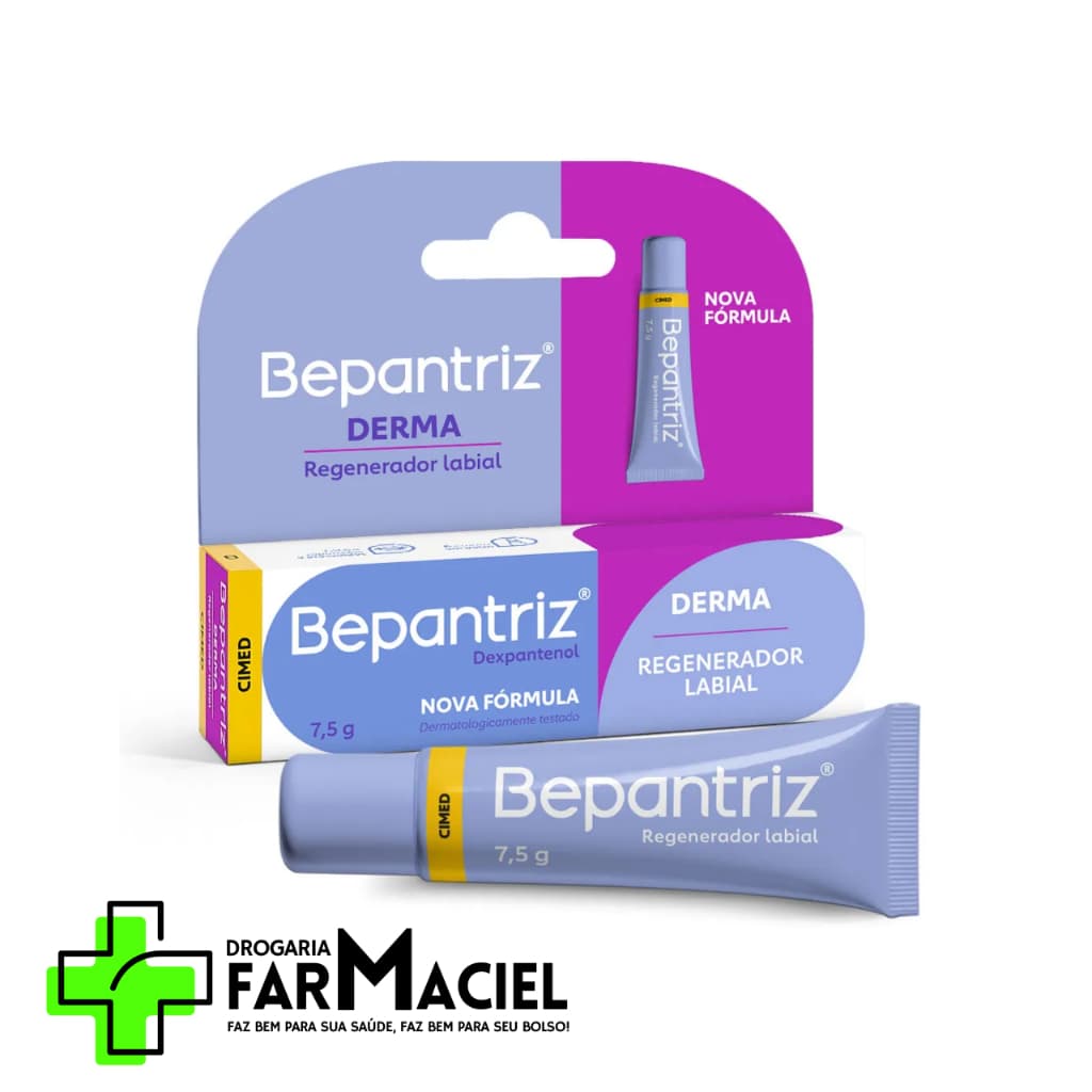 Bepantriz Derma Regenerador Labial 7,5g