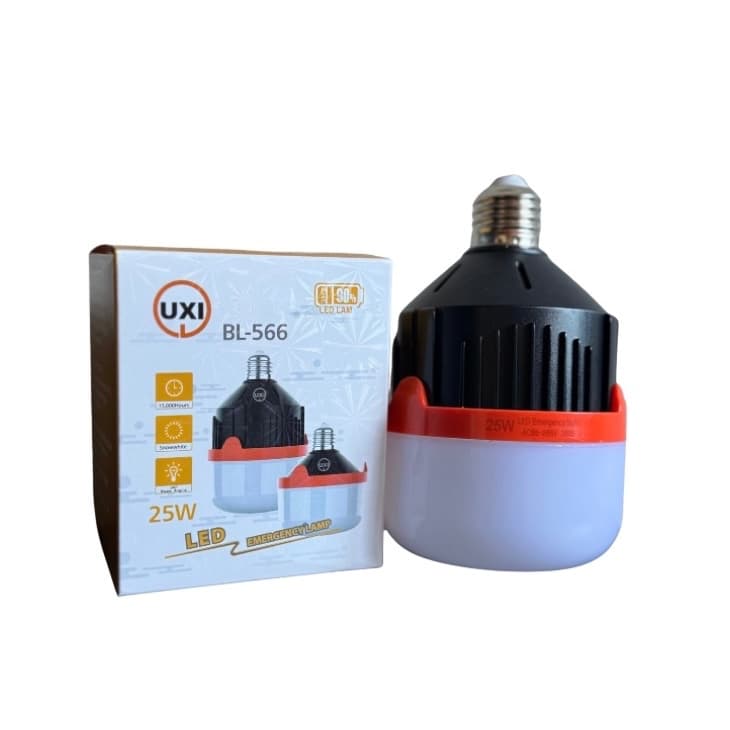 LAMPADA EMERGENCIA,  LUZ LED, LUMINARIA, BRANCA 25W 80W