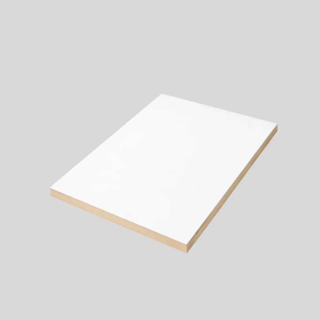 Chapa Branco 60 x 110 MDF 15MM Bordas Fitada Prateleira Tampo Painel Nicho Móveis Placa Marcenaria