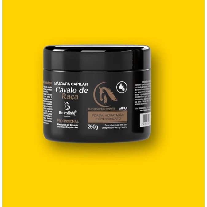 Máscara Capilar Cavalo De Raça 250g - Bio Instinto