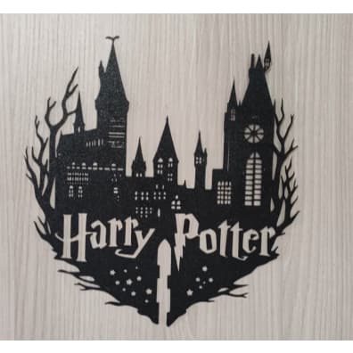 🏰 Decoração de Parede 2D Hogwarts | Harry Potter