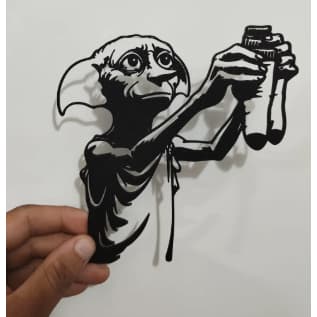 🧦 Dobby Harry Potter | Arte de Parede – Wall Art