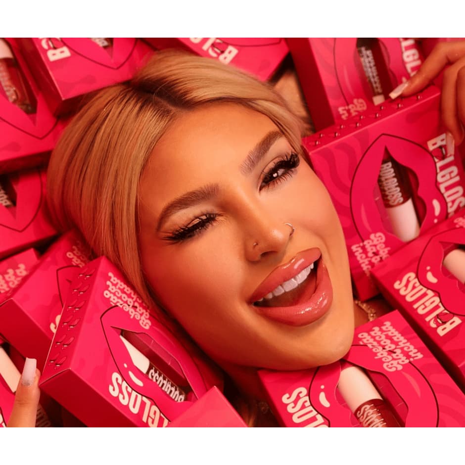 Gloss Labial Bolzani Hidratante Bocao Efeito Volume Bolgloss - Bebezão da Boca Inchada