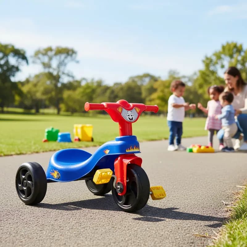 Triciclo Motoca Infantil 3 Rodas Fast com Pedal Diversão