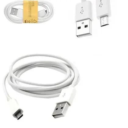 Cabo Usb Para Samsung Compatível Com Galaxy 85Cm Micro Usb V8 Branco J2 J3 J4 J5 J7 J8 Prime