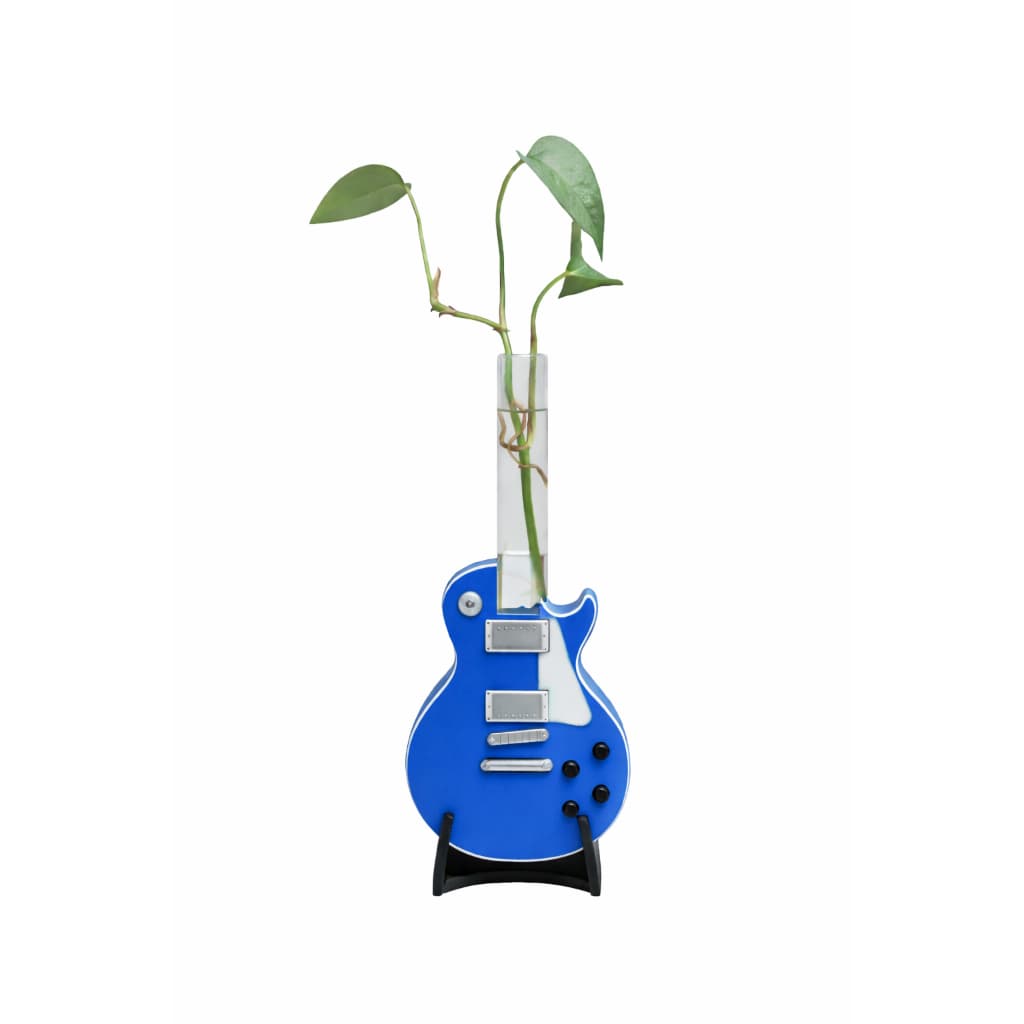 Vaso  Guitarra Les Paul + Tubo Ensaio - Decoração