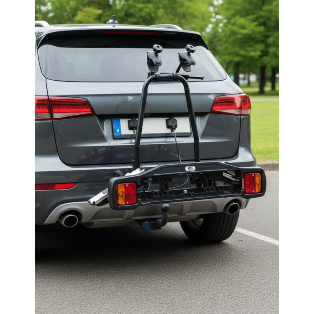 Transbike Engate Reboque Rack Suporte P/ 2 Bike In Car Bola