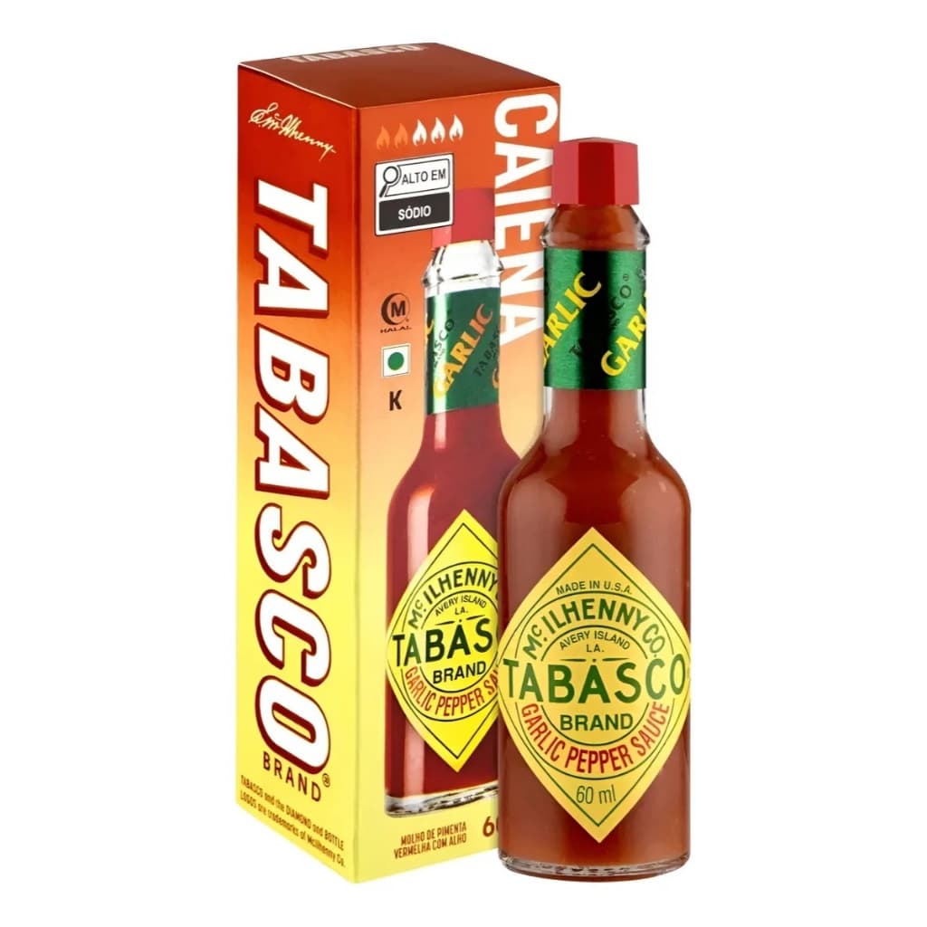 Tabasco Molho De Pimenta Caiena Pepper Sauce 60ml