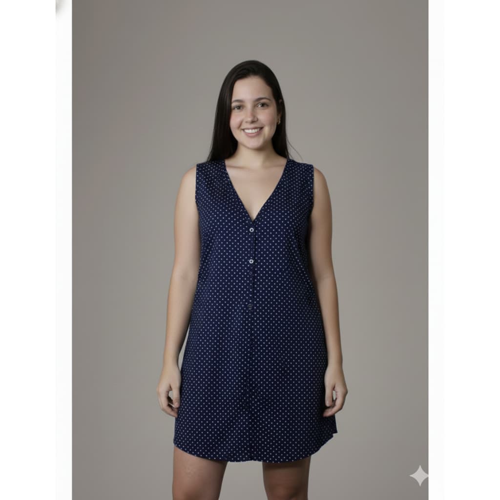 Kit 2 Camisola Regata Aberta Botões Por Cirurgico Verão variadas Suede